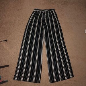 Takara Wide Legged Horizontal Striped Pants